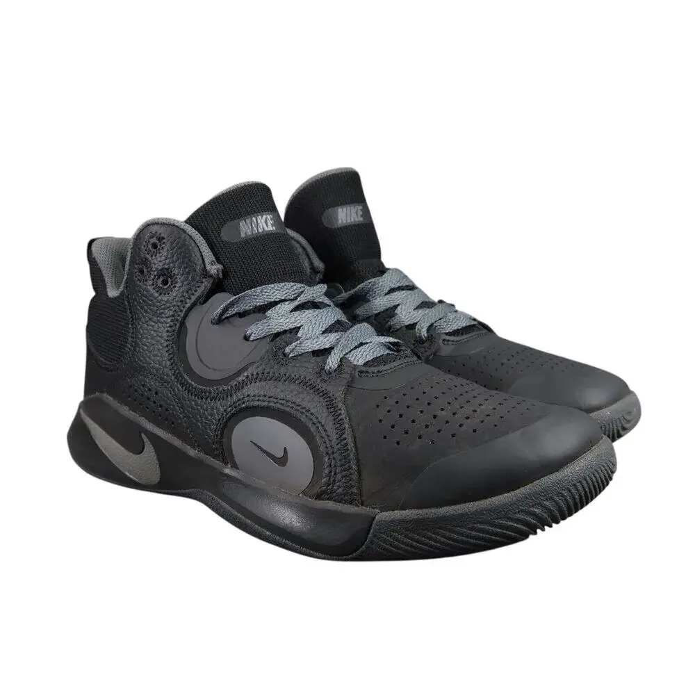 Nike Shoes Mens 9 Athletic Trainer Fly By Mid 2 Black Dark Grey Basketball Sport